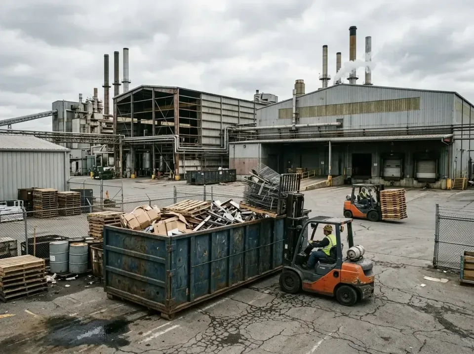 industrial-factory-scrap-conta-003 — frequently asked questions, Cheap Roll-off Dumpster Rentals in Rogers, MN